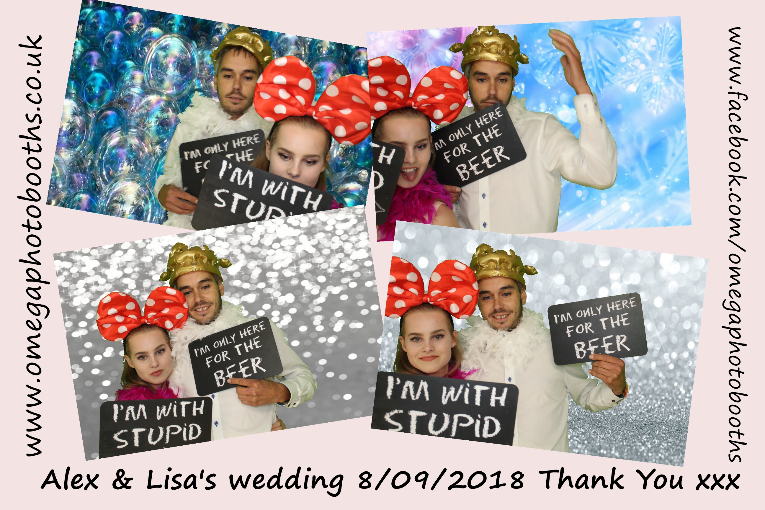 Alex & Lisa's Wedding | View more photos from the event at gallery.omegaphotobooths.co.uk/u/Omega-Photobooths/Alex-Lisas-Wedding
